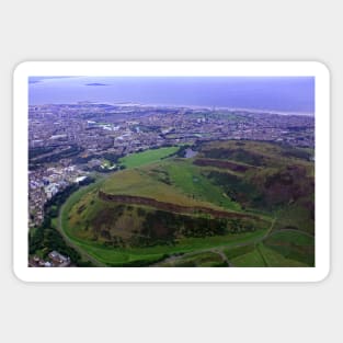 Arthur's Seat and Salisbury Crags Sticker